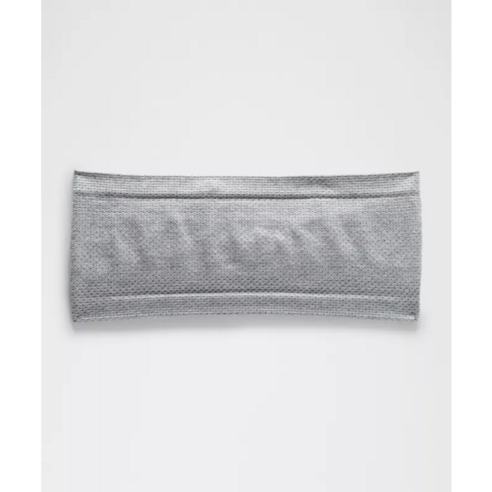 룰루레몬 심리스 와이드 헤드밴드 헤어 Headband 아모띠 스포츠밴드 러닝밴드 땀 마라톤 배드민턴 테니스 헬스 등산 크로스핏 축구 운동 쿨링 작업 머리밴드 땀흘림방지, SolarGrey/Vapor, 1개