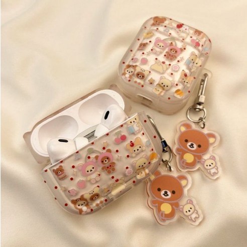 리락쿠마 에어팟 케이스: 사랑스러움으로 일상을 물들이다