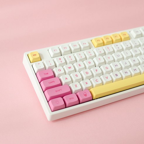 아이스크림 XDA 키캡 - 독특한 디자인과 편안한 타이핑 경험을 제공하는 136키 키캡