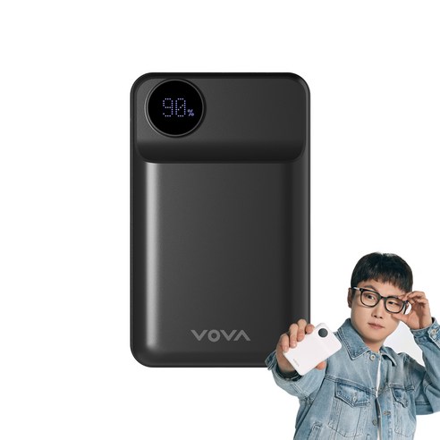 보바 고속충전 대용량 보조배터리 20000mAh 22.5W VA-121, 블랙, VA-121(20000mAh)