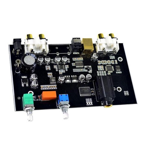 오디오 디코더 USB 동축 광섬유 NE5532 96KHz 증폭기 디코딩 보드, 144x83mm, 설명, 다색