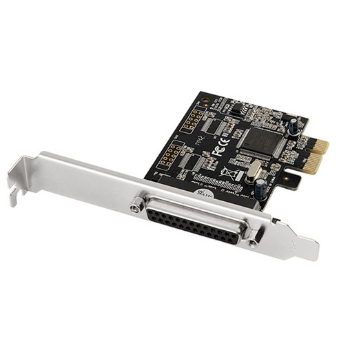 NEXT 201PL EX 1포트 PCI-Express 패러럴 프린터 카드 슬림PC용 LP브라켓제공 패러럴확장카드, 1개 pcieusb확장카드