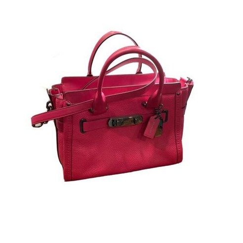 코치 COACH Swagger 27 크로스바디 페블 가죽 세리스 34816 여성 가방