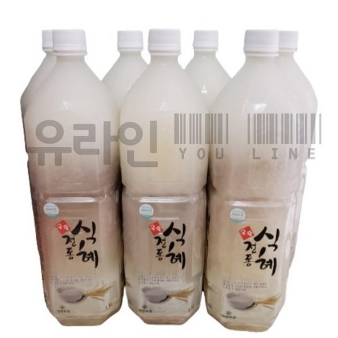 궁중가평식혜 단호박 식혜 1.5L ( 3개) 전통음료 단술 여름 시원한, 3개