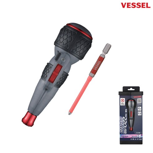 베셀 전동 볼그립 드라이버 충전 드릴 비트 포함, 220USB-S1K, 1개