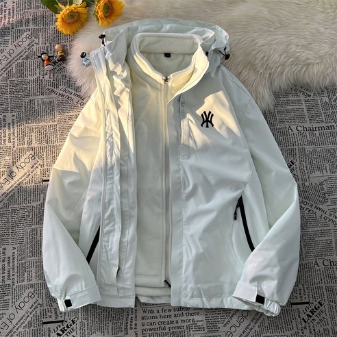 여성레인코트 트렌치코트 역시즌 떡볶이 롱코트 NYHG 마운틴 시리즈 자켓 여성 봄/가을 아메리칸 스타일 틈