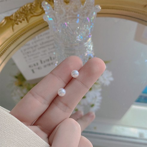 리본 귀걸이