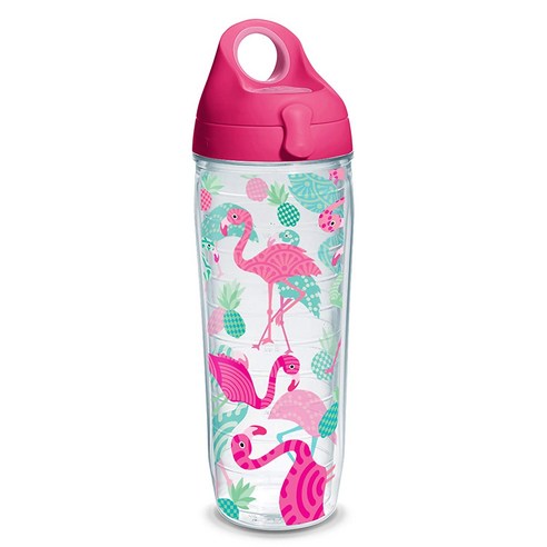 터비스 휴대용물통, Flamingo Pattern, 710ml