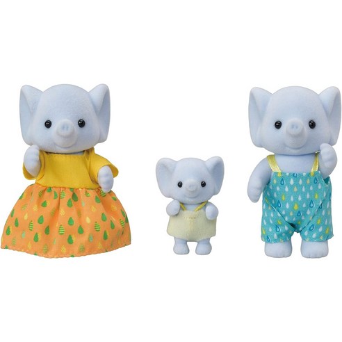 Sylvanian Families 실바니안 패밀리 인형 코끼리 패밀리 FS-38, 1개