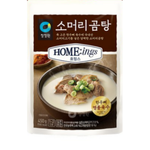 청정원 호밍스 소머리곰탕, 450g, 3개