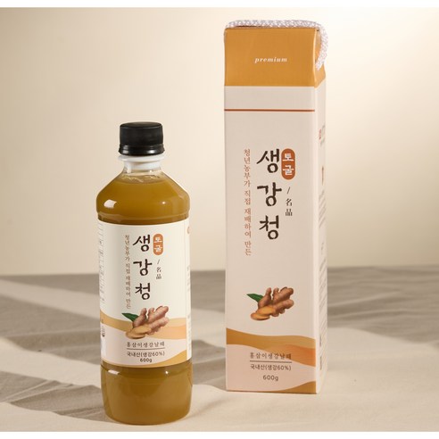 토굴생강청 토굴 생강청 600g, 1개, 1개