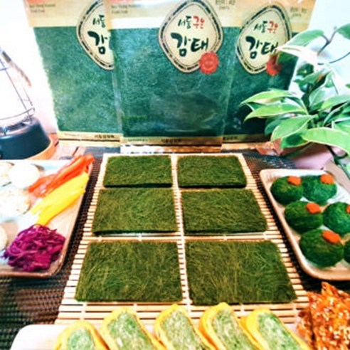 70년 전통 원조 서산동부시장 서동 구운감태 1봉(16매), 60g, 1개