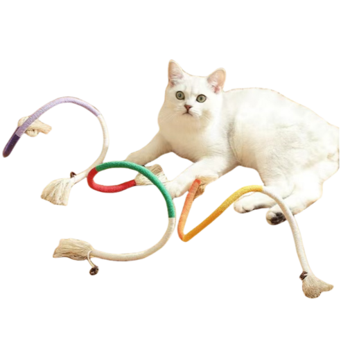 케이엠 고양이 이갈이 장난감 밧줄 3종세트, 3종