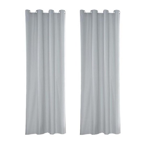 안뜰 파빌리온 방수 그로멧 태양 그늘 커튼에 대 한 2/3/4pcs 야외 커튼, 2pcs 54x108inch, 설명