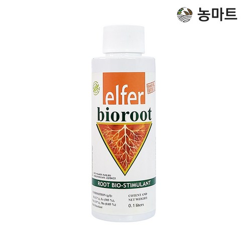 농마트 바이오루트 100ml 강력뿌리발근제 복합성장분열제 성장활성제 화초 - 식물영양제 | 쿠팡