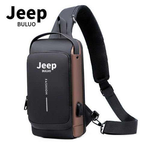 스타일과 안전을 책임지는 JEEP BULUO 방수 슬링백