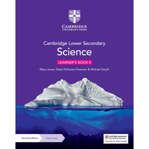 (영문도서) Cambridge Lower Secondary Science Learner''s Book 8 with Digital Access (1 Year) Paperback, Cambridge University Press, English, 9781108742825