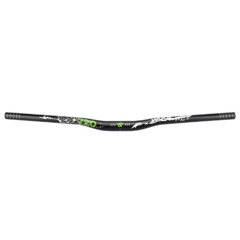 산악 자전거 핸들바 31.8mm 알루미늄 MTB 자전거 라이저 바, 720mm 그린, 알루미늄 합금