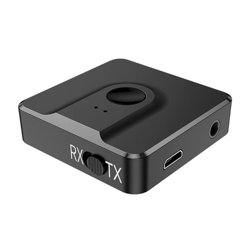 2 in 1 1 Bluetooth 호환 5.0 오디오 송신기 수신기 용 스테레오 어댑터 무선 동글 보조 입력 RCA 마이크가 있습니다.