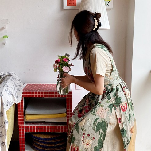 일상을 예술로 물들이는 프리마 롱 앞치마