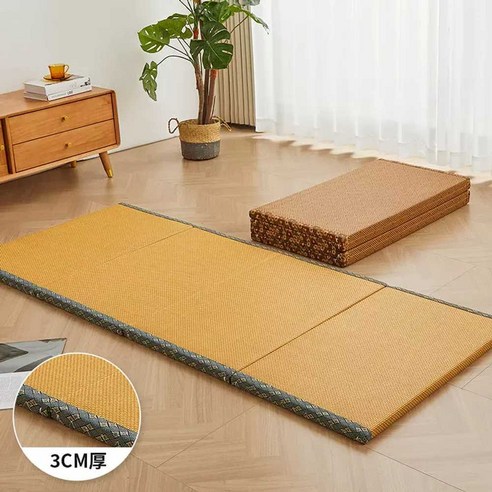 사계절 쾌적함을 선사하는, 일본 다다미매트 접이식 바닥매트