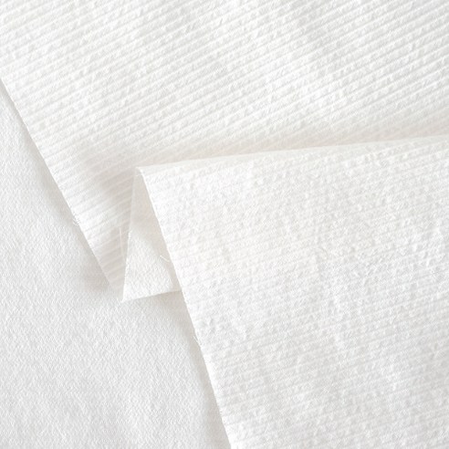 파스텔 면 20수 워싱 멜란 선염 부드러운 원단 324시리즈 10종, 백아이보리(2마 150cm x 180cm), 1개