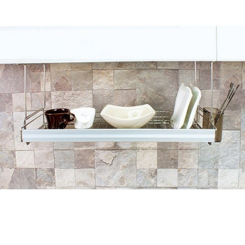 부착식 스텐 싱크대 선반으로 좁은 주방 공간을 효율적으로!