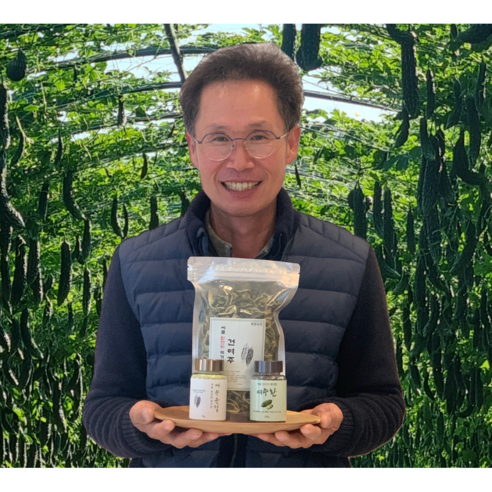 국산 씨를 완전히 제거한 여주분말, 2개, 70g