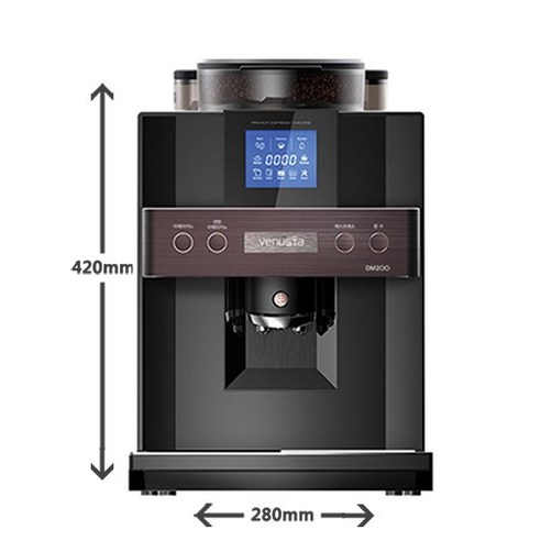 최신 기술을 사용한 에스프레소 머신