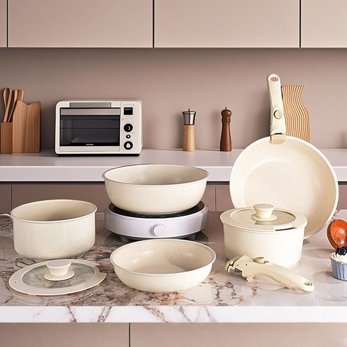 설거지옥 탈출 코팅 냄비 세트 이제 편안한 주방으로