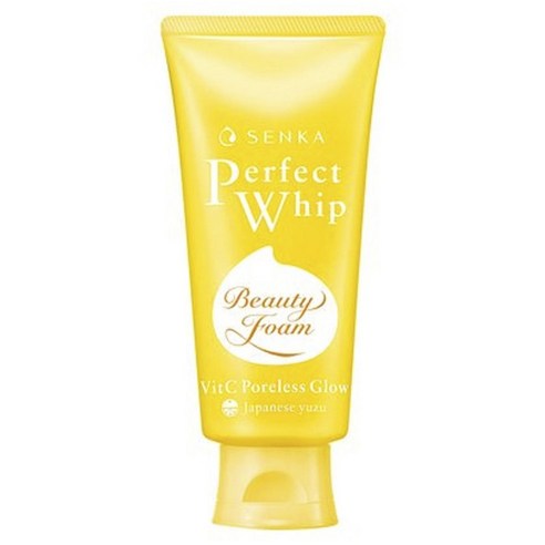 센카 NEW 퍼펙트 휩 비타민C 포어리스 글로우 클렌징폼, 100g, 1개