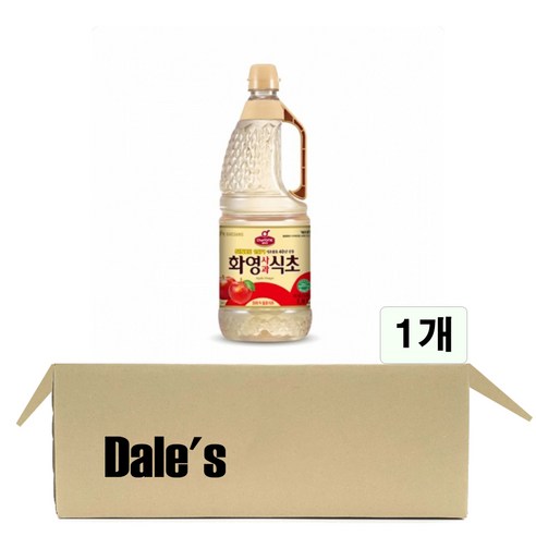 데일즈기획 쉐프원 화영 사과식초, 1.8L, 1개