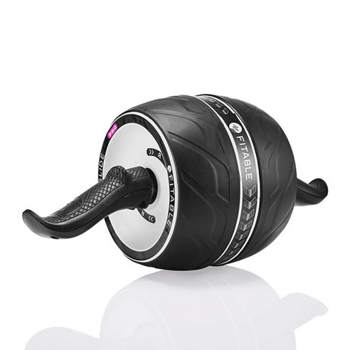 FITABLE 부상방지 AB슬라이드 코어 운동기구 17cm 초급자용 화이트 1개, 중상급자용