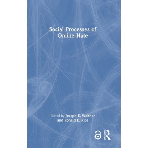 (영문도서) Social Processes of Online Hate Hardcover, Routledge, English, 9781032750477