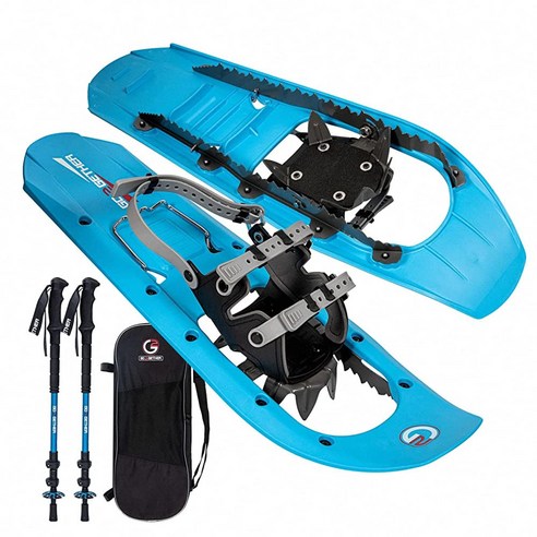 G2GO2GETHER G2 58.4cm(23인치) 산악 지형 스노우슈즈 향상된.. 정품보장, Blue