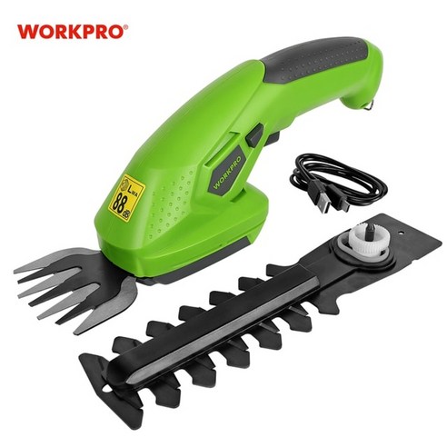 잔디깍기 잔디깍는기계 Workpro 3.6-7.2v 전기 트리머 2 in 1 리튬 이온, 3.6v 트리머형 c 소형잔디깍는기계