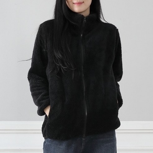 편안함과 따뜻함을 선사하는 남녀공용 후리스 양모점 플리스 자켓