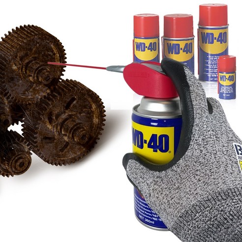 벡스정품 WD-40 방청윤활제 잡음 부식방지 금속보호 녹슬고 뻑뻑한곳 찌든기름때, 78ml, 1개