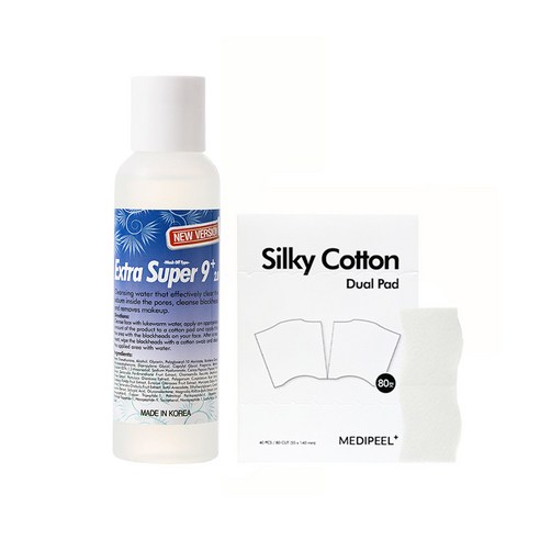 메디필 엑스트라9 슈퍼엑스로션 100ml + 화장솜 40매 세트 (코피지 제거, 피지 연화) 피지녹이기 메디필 엑스트라9 슈퍼엑스로션 100ml + 화장솜 40매 세트 (코피지 제거, 피지 연화) 피지녹이기