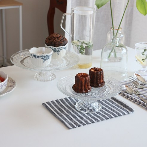 향수를 담은 아름다움, 윤자매네 고방유리 디저트 케이크 스탠드