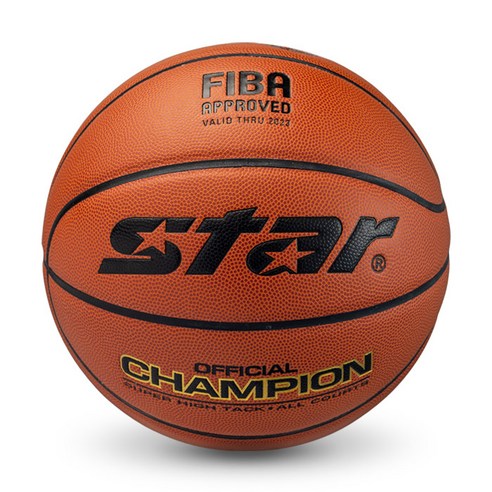스타 농구공 챔피온 소프트하고 탄성이 좋음 그립감 볼륨감 향상 BB317 FIBA/KBA 공인구, 7호 Free