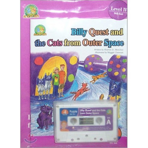 Billy Quest and the Cats from Outer Space : Jack & Jill's Reading Series Level Ⅳ 9th Set, 다락원(happy house)