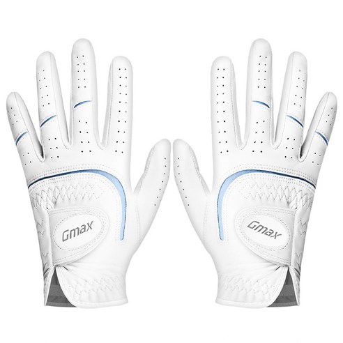 지맥스 뉴 울트라 천연양피 여성 골프장갑, 화이트 골프양손장갑