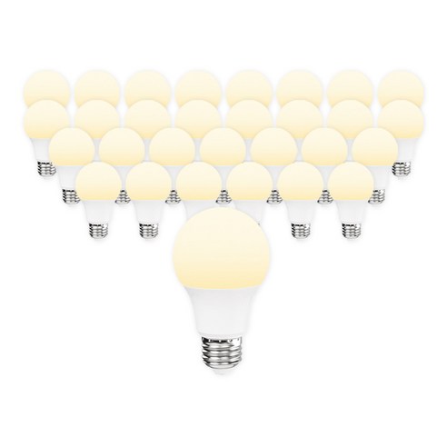 라인라이팅 LED 샤인 벌브 12w, 30개, 전구색