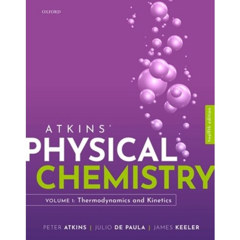 (영문도서) Atkins Physical Chemistry V1 12e Paperback, Oxford University Press, USA, English, 9780198851301