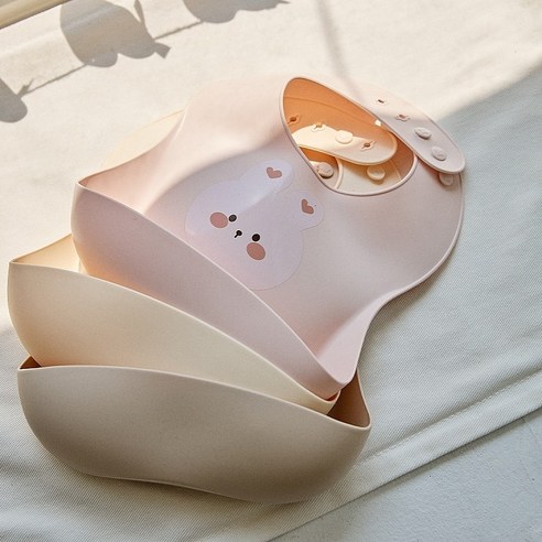 돗투돗 실리콘 턱받이, 이유식 스트레스 OUT!