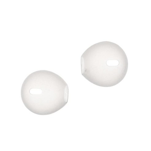 무선 Earpods 이어 버드 용 1 쌍 이어 젤 버드 팁, 회색, 1.7 × 1.6 × 0.8cm, 실리콘