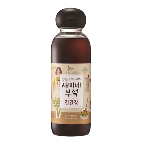 샘표 새미네부엌 진간장, 450ml, 1개