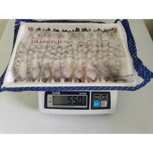 신선한 노바시새우로 만든 맛있는 수제 새우튀김