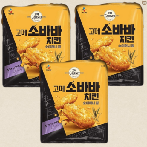 고메소바바치킨 300G 5개 순살3+윙1+봉1, 소이허니 순살 3개+윙 1개+봉 1개  Best 5